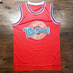 Space Jam Tune Squad Bugs Bunny #1 Stitched Basketball Jersey Y2K 90s Adult S